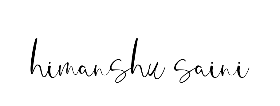 Himanshu-saini signature