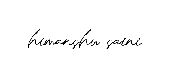 Himanshu-saini signature