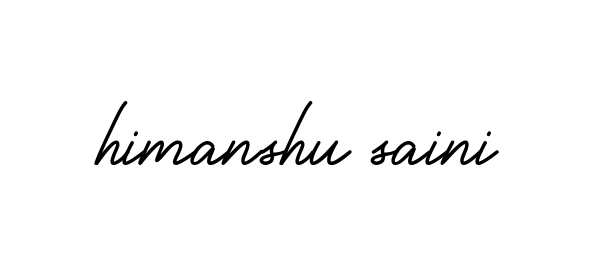 Himanshu-saini signature