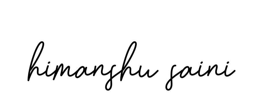 Himanshu-saini signature