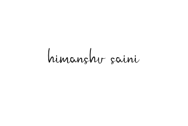 Himanshu-saini signature