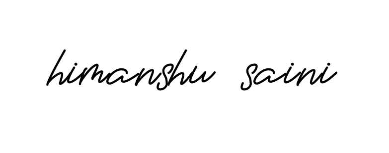 Himanshu-saini signature