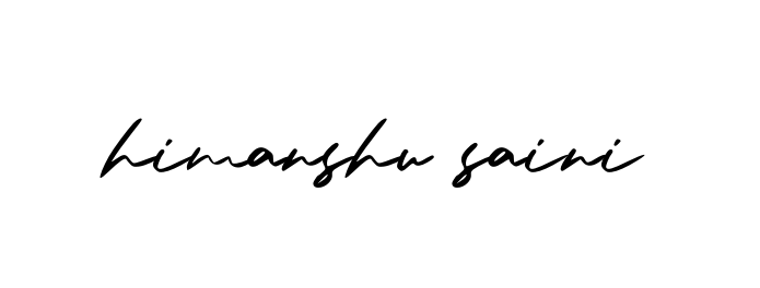 Himanshu-saini signature