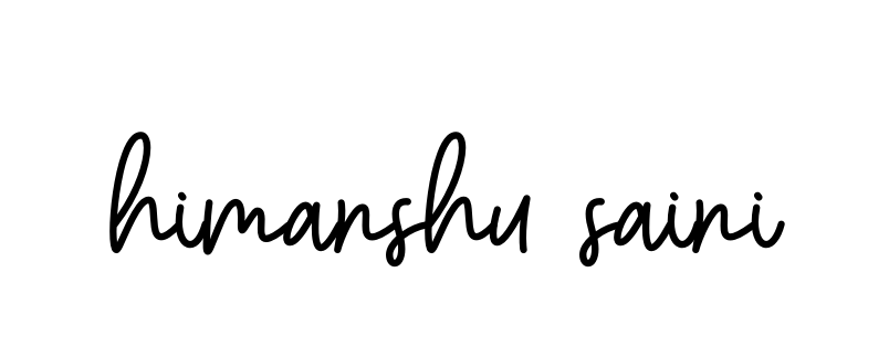 Himanshu-saini signature