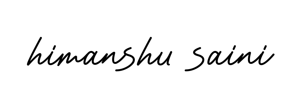 Himanshu-saini signature