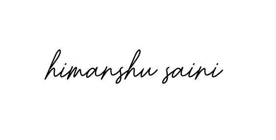 Himanshu-saini signature