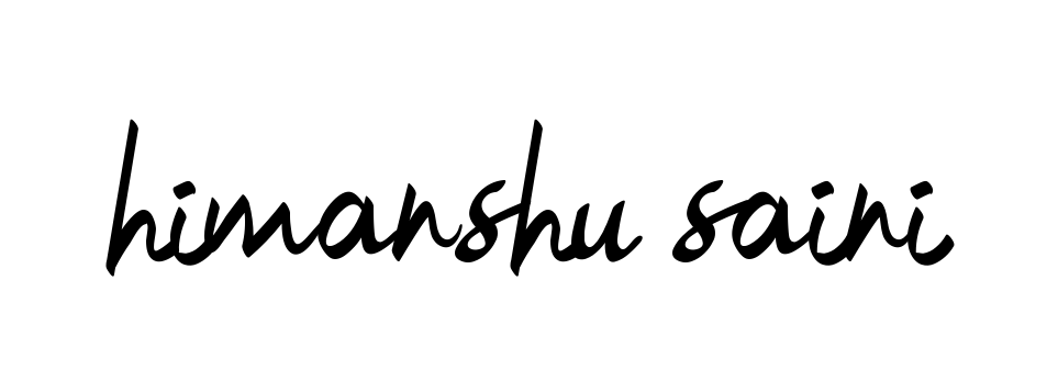 Himanshu-saini signature