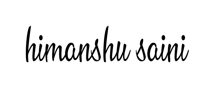 Himanshu-saini signature
