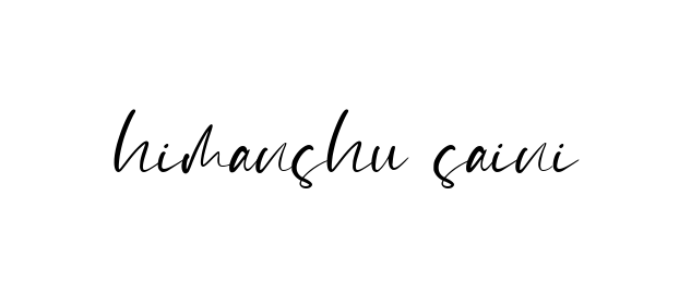 Himanshu-saini signature