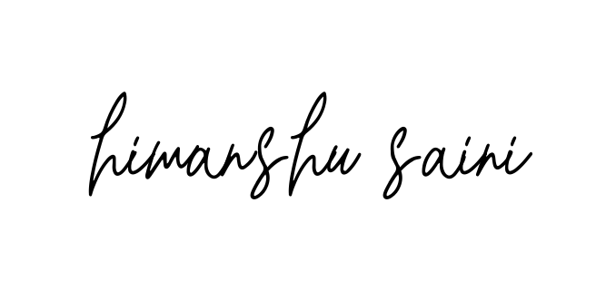 Himanshu-saini signature