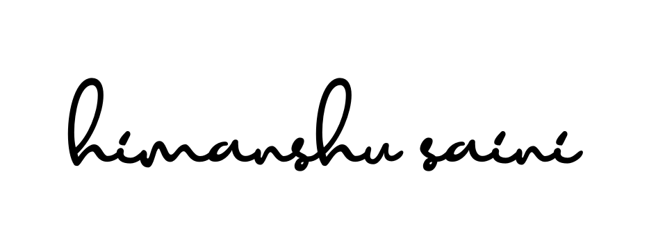 Himanshu-saini signature