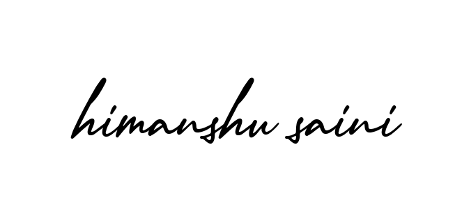 Himanshu-saini signature