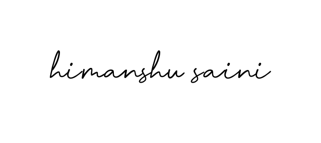 Himanshu-saini signature