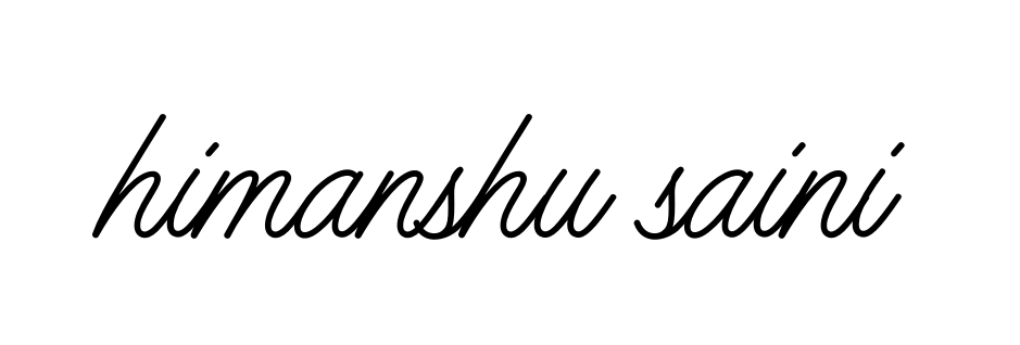 Himanshu-saini signature
