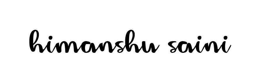 Himanshu-saini signature