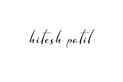 Handwritten Signature for Hitesh-patil - Style 132 Online