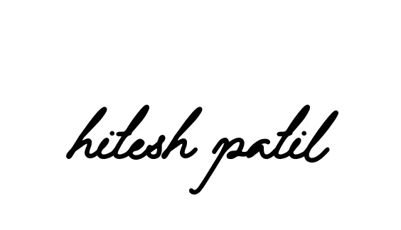 Handwritten Signature for Hitesh-patil - Style 137 Online