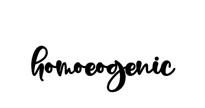 Handwritten Signature for Homoeogenic - Style 136 Online