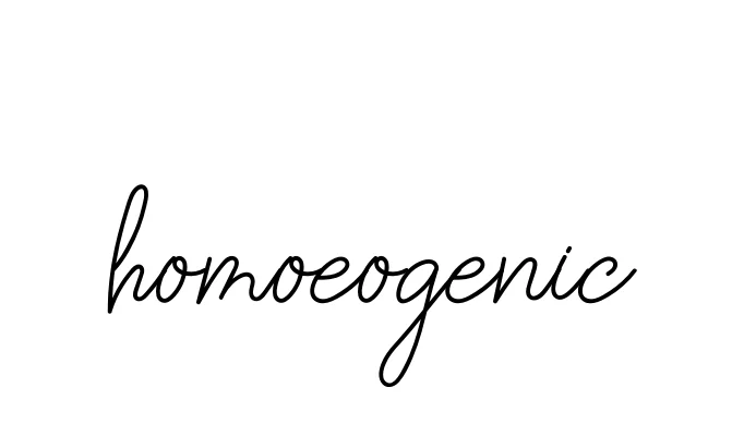 Handwritten Signature for Homoeogenic - Style 145 Online