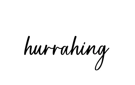Handwritten Signature for Hurrahing - Style 142 Online