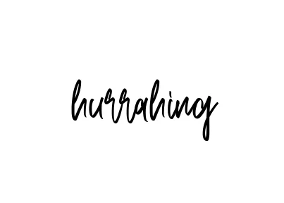 Handwritten Signature for Hurrahing - Style 143 Online