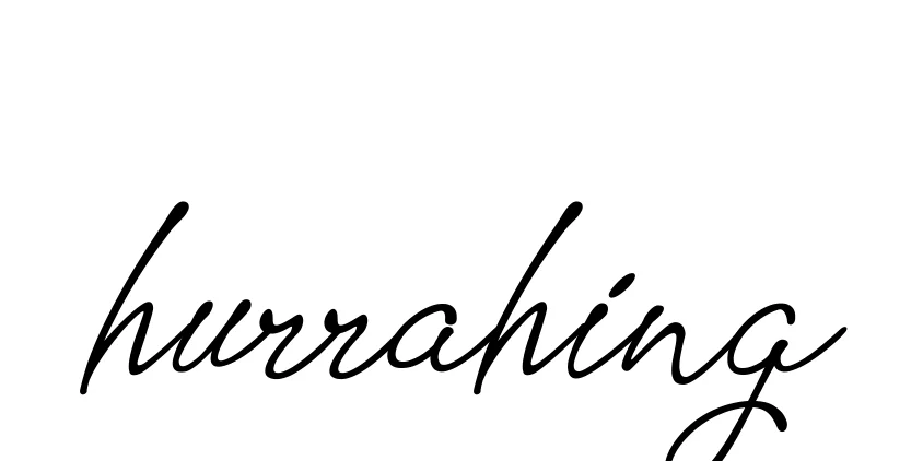 Handwritten Signature for Hurrahing - Style 151 Online