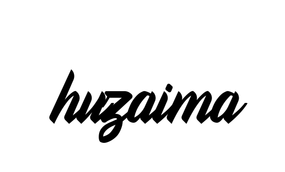 Huzaima signature