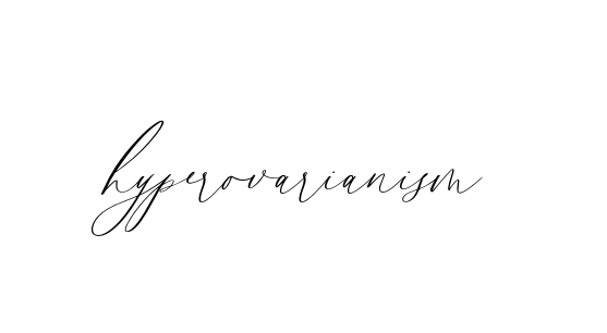 Handwritten Signature for Hyperovarianism - Style 134 Online