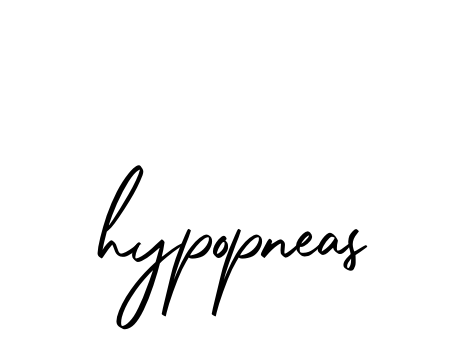 Hypopneas signature