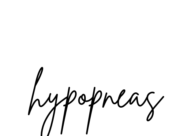 Hypopneas signature