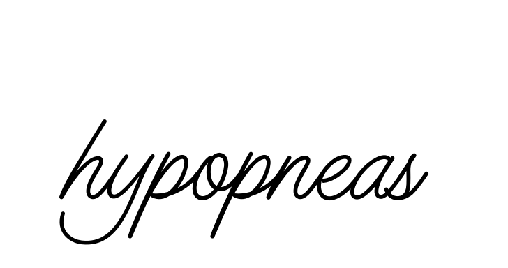 Hypopneas signature