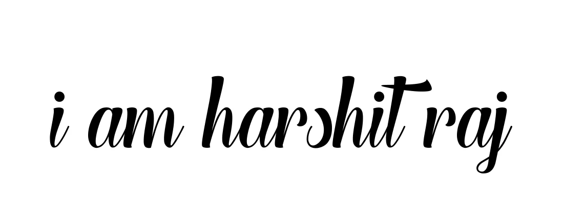 Handwritten Signature for I-am-harshit-raj - Style 148 Online