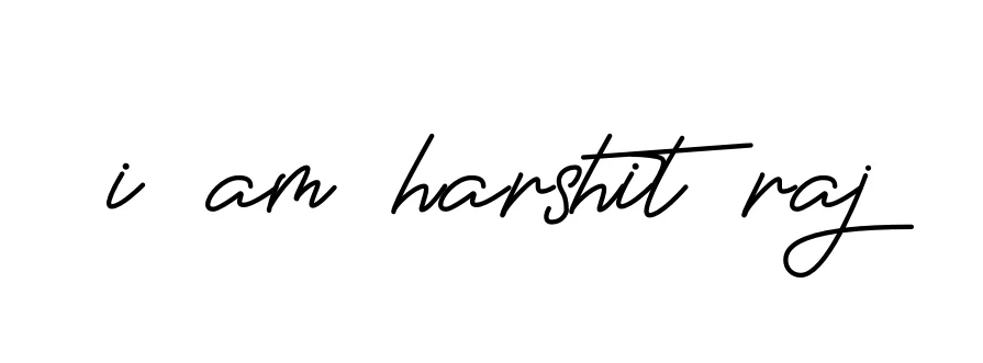Handwritten Signature for I-am-harshit-raj - Style 150 Online