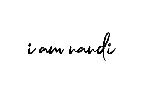 Handwritten Signature for I-am-nandi - Style 141 Online