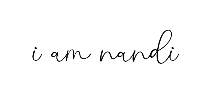Handwritten Signature for I-am-nandi - Style 147 Online