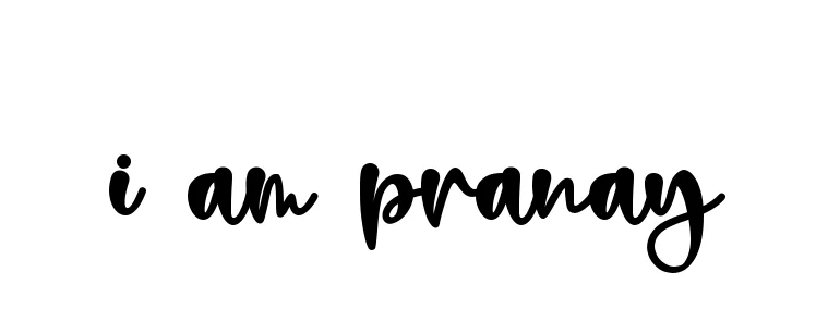 Handwritten Signature for I-am-pranay - Style 136 Online