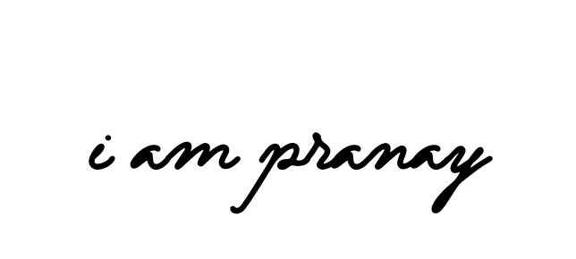 Handwritten Signature for I-am-pranay - Style 138 Online