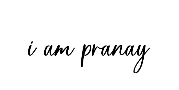 Handwritten Signature for I-am-pranay - Style 142 Online
