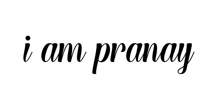 Handwritten Signature for I-am-pranay - Style 148 Online