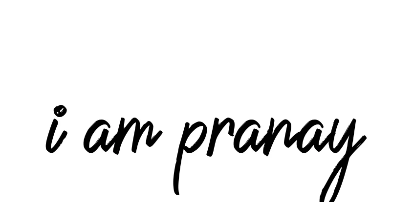 Handwritten Signature for I-am-pranay - Style 149 Online