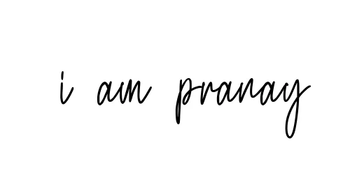 Handwritten Signature for I-am-pranay - Style 154 Online