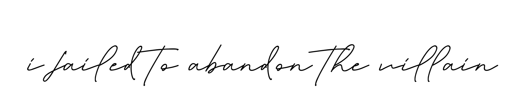I-failed-to-abandon-the-villain signature