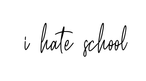 Handwritten Signature for I-hate-school - Style 154 Online