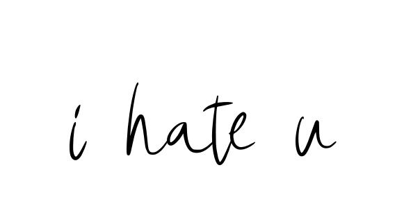 Handwritten Signature for I-hate-u - Style 146 Online