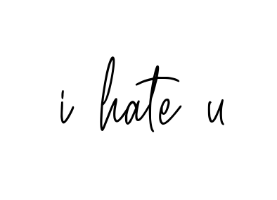 Handwritten Signature for I-hate-u - Style 154 Online
