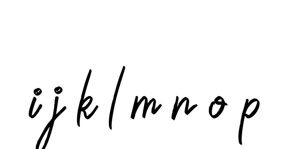 Handwritten Signature for I-j-k-l-m-n-o-p - Style 149 Online