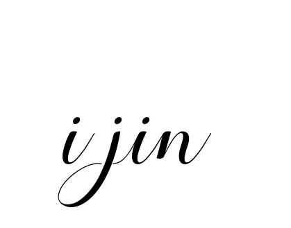 Handwritten Signature for I-jin - Style 144 Online