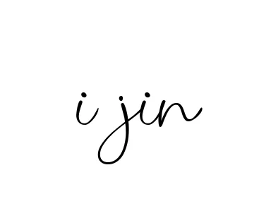 Handwritten Signature for I-jin - Style 147 Online