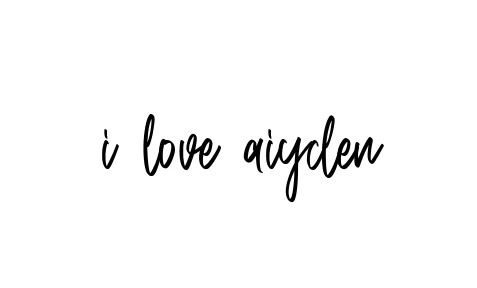 Handwritten Signature for I-love-aiyden - Style 143 Online