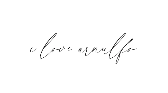 Handwritten Signature for I-love-arnulfo - Style 134 Online